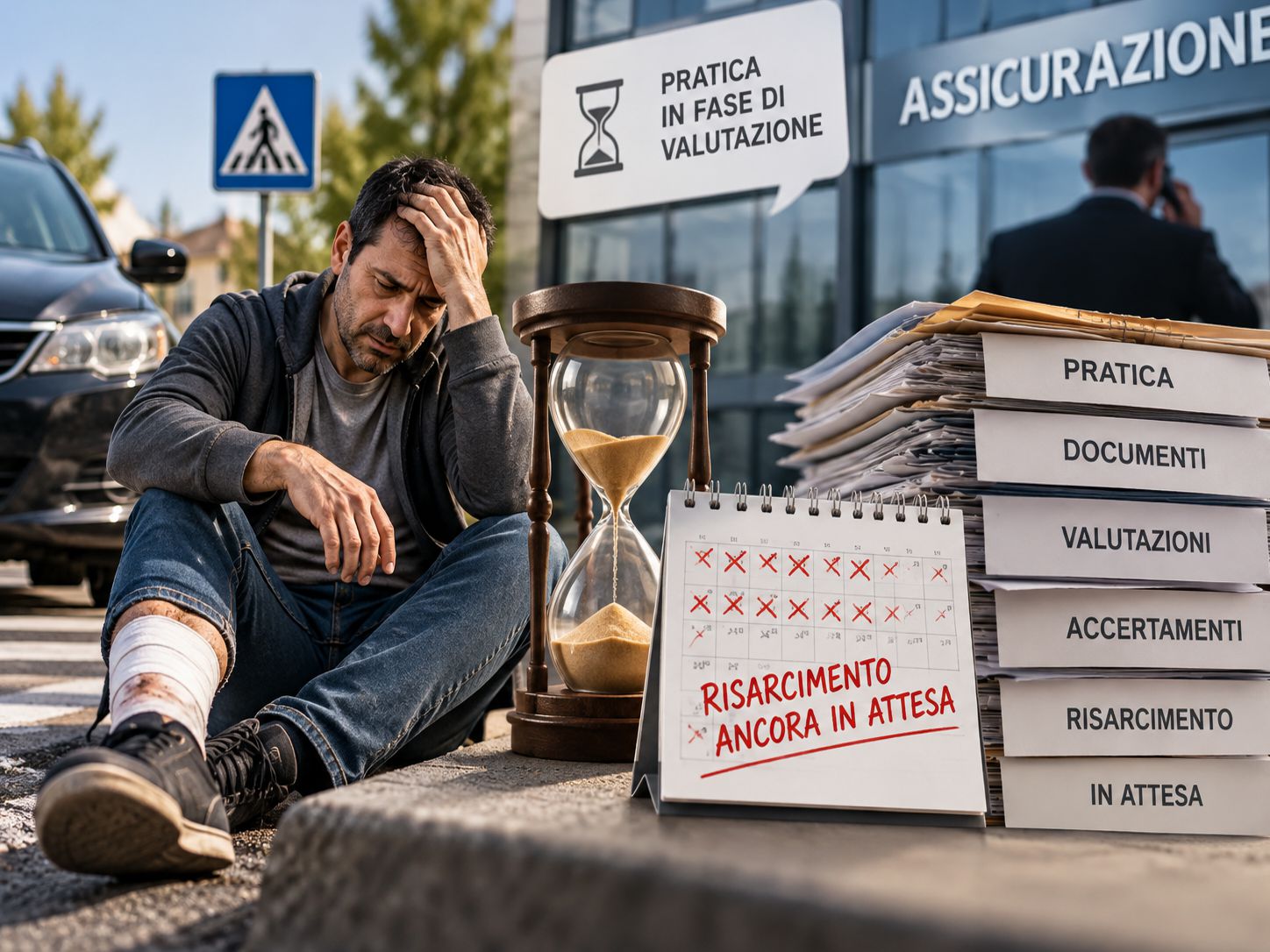 Assicurazione ritarda il risarcimento